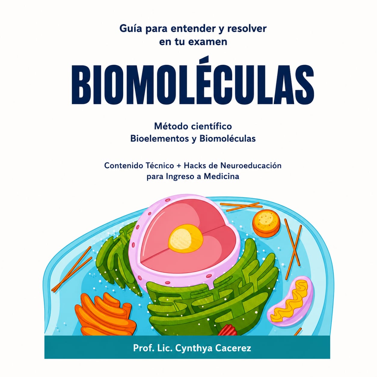 Guía para entender y resolver en tu examen BIOMOLÉCULAS + Entrenamiento para resolver con SEGURIDAD Choice